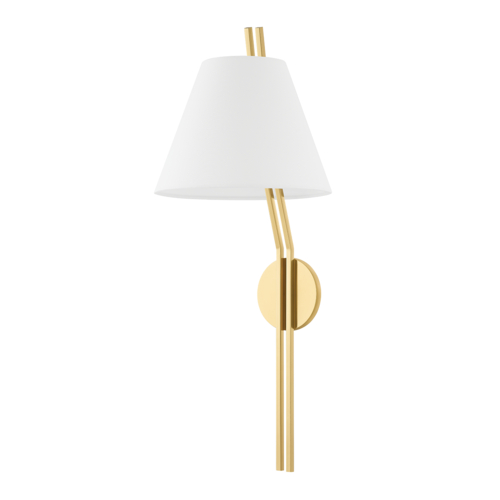 Shokan Wall Sconce in Aged Brass by Hudson Valley Lighting