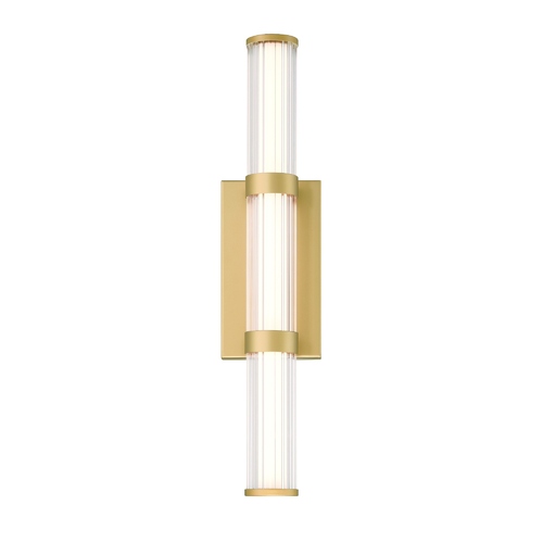 Fayton 21-Inch LED Outdoor Wall Light in Gold by Eurofase Lighting