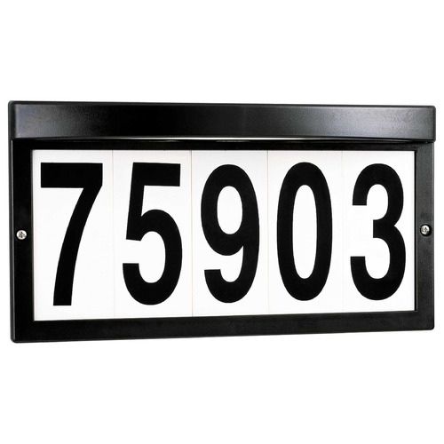 Progress Lighting Progress Lighting Address Light Black Illuminated P5968-31WB