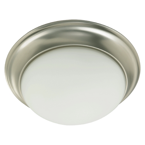 Satin Nickel Flush Mount by Quorum Lighting