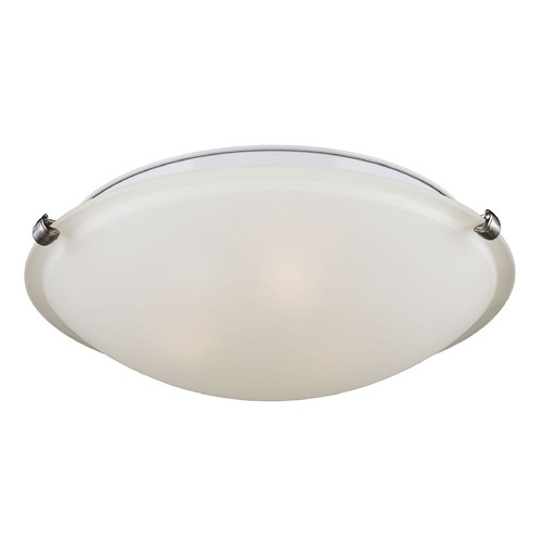 16.25-Inch Flush Mount with Brushed Nickel Clips by Generation Lighting