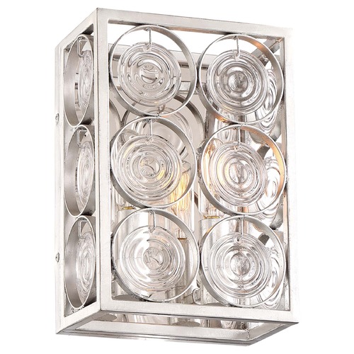 Culture Chic Catalina Silver Sconce by Minka Lavery