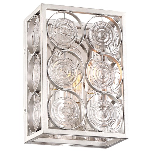 Minka Lavery Culture Chic Catalina Silver Sconce by Minka Lavery 4662-598