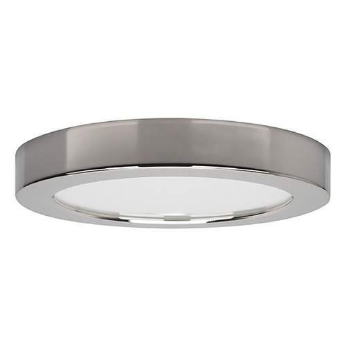 Blink 5-Inch LED Round Surface Mount 10.5W Chrome 3000K by Satco Lighting