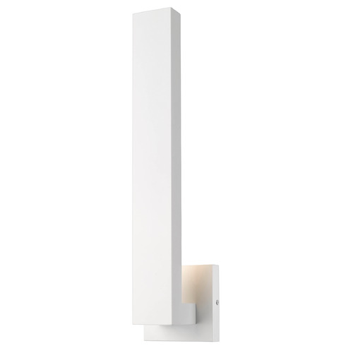 Z-Lite Edge White LED Outdoor Wall Light by Z-Lite 576M-WH-LED
