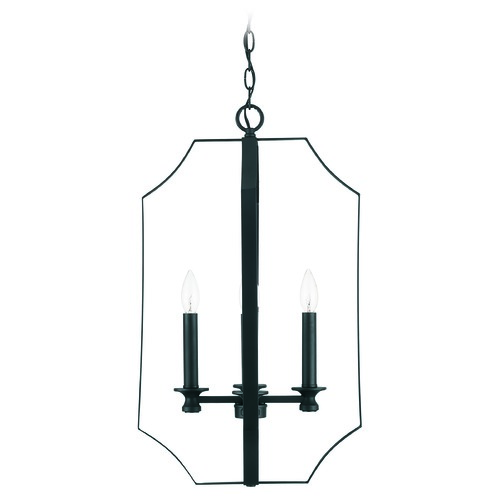 HomePlace by Capital Lighting Myles Matte Black 4-Light Pendant with by HomePlace by Capital Lighting 540942MB