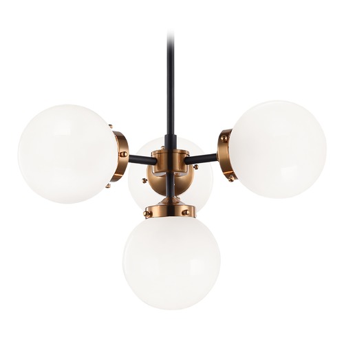 Matteo Lighting Maru Aged Gold Pendant by Matteo Lighting C72304AGOP