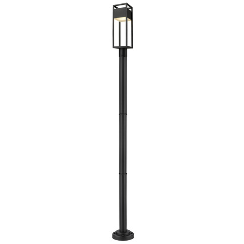 Z-Lite Barwick Black LED Post Light by Z-Lite 585PHMR-567P-BK-LED