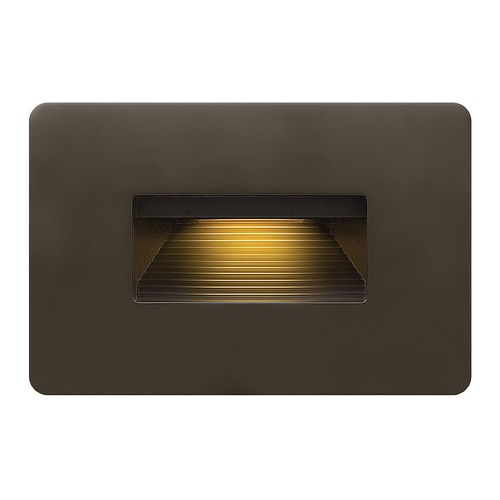 Luna 120V LED Horizontal Step Light in Bronze by Hinkley Lighting