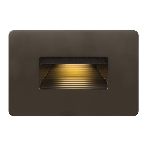 Hinkley Luna 120V LED Horizontal Step Light in Bronze by Hinkley Lighting 58508BZ3K