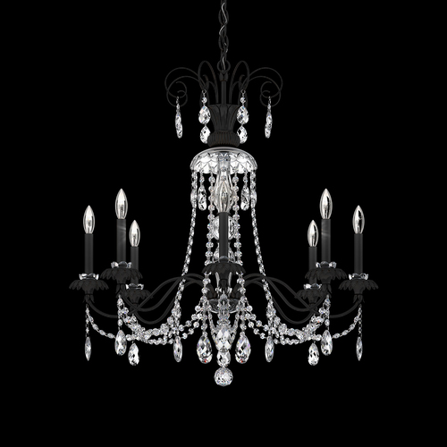 Helenia Black Crystal Chandelier by Schonbek Lighting