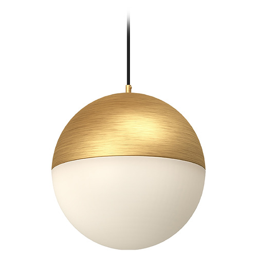 Monae Brushed Gold LED Mini Pendant by Kuzco Lighting