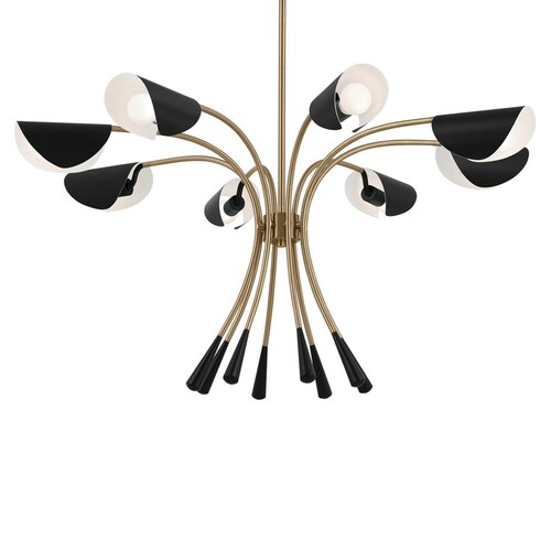 Arcus Champagne Bronze Chandelier by Kichler Lighting
