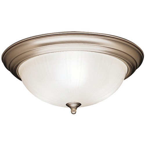 Kichler Lighting 15.25-Inch Flush Mount in Brushed Nickel by Kichler Lighting 8655NI