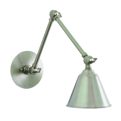 Library Satin Nickel LED Wall Lamp by House of Troy Lighting