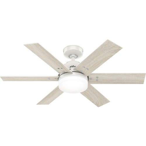 Hunter Fan Company Pacer Fresh White LED Ceiling Fan by Hunter Fan Company 51205