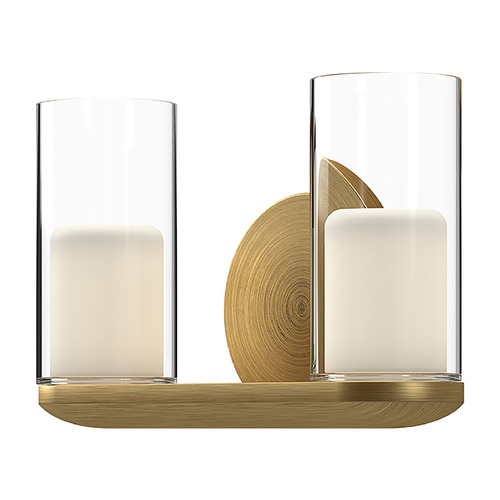 Birch Brushed Gold LED Bathroom Light by Kuzco Lighting