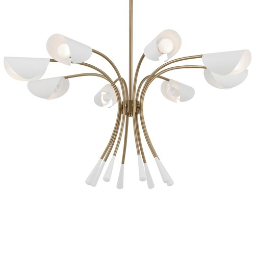 Arcus Champagne Bronze Chandelier by Kichler Lighting