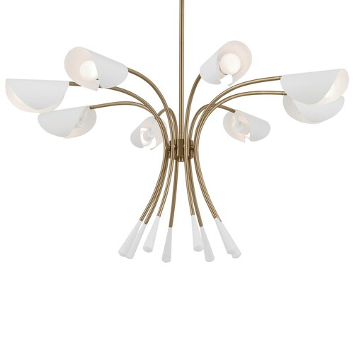 Kichler Lighting Arcus Champagne Bronze Chandelier by Kichler Lighting 52560CPZWH