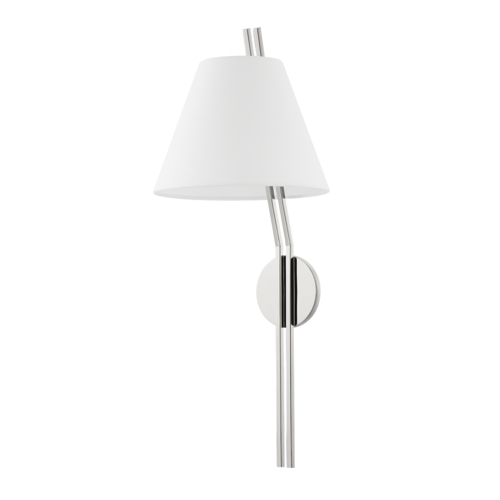 Shokan Wall Lamp in Polished Nickel by Hudson Valley Lighting