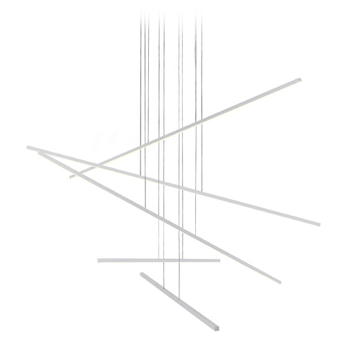 Kuzco Lighting Vega Minor Brushed Nickel LED Multi-Light Pendant