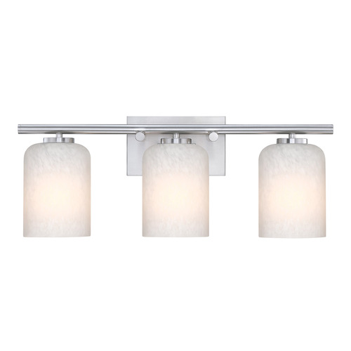 Bluestone Ridge 24-Inch Bath Light in Nickel by Designers Fountain