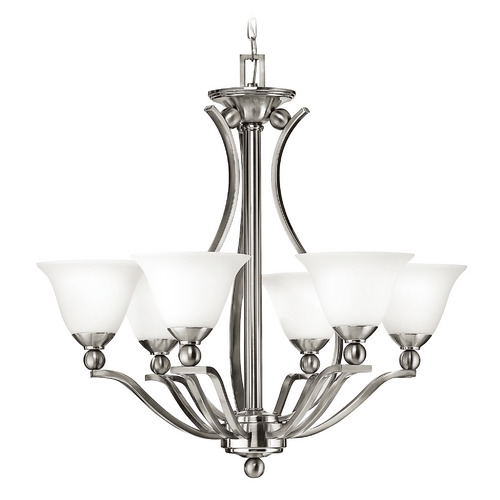Six-Light Transitional Style Chandelier by Hinkley Lighting