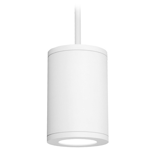 WAC Lighting 8-Inch White LED Tube Architectural Pendant 2700K 2886LM DS-PD08-F927-WT
