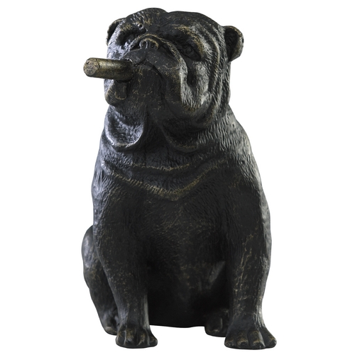 Mini Bulldog Old World Sculpture by Cyan Design