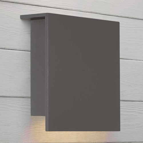 Square 8-Inch LED Wall Light in Bronze by Modern Forms