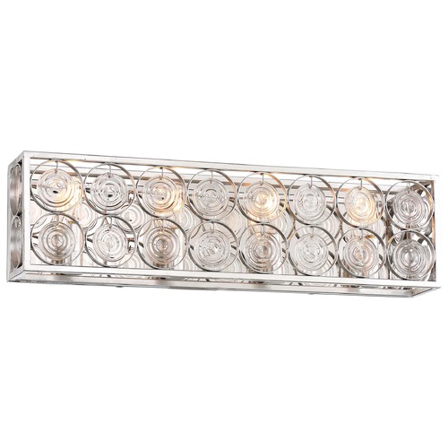 Minka Lavery Culture Chic Catalina Silver Bathroom Light by Minka Lavery 4664-598