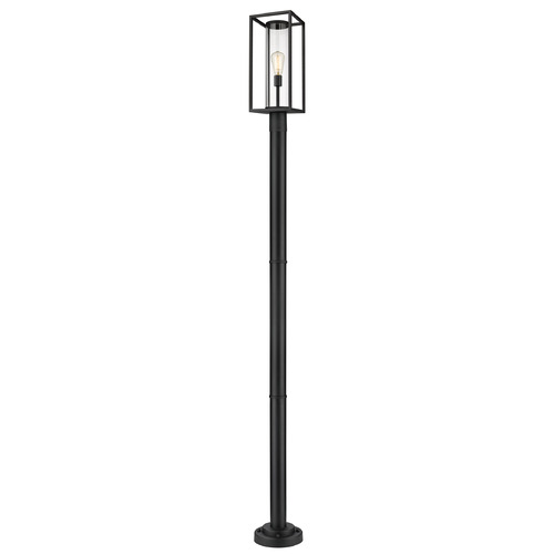 Z-Lite Dunbroch Black Post Light by Z-Lite 584PHBR-567P-BK