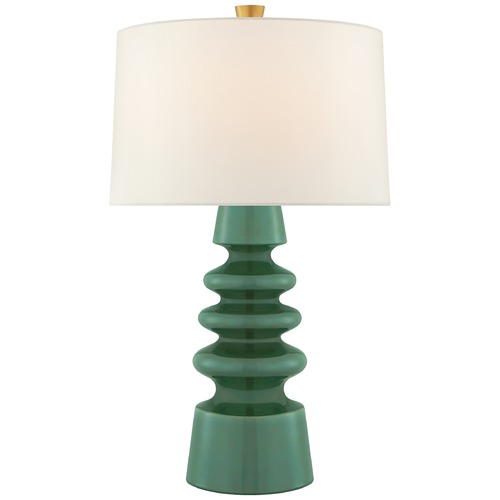 Julie Neill Andreas Table Lamp in Aventurine by Visual Comfort Signature