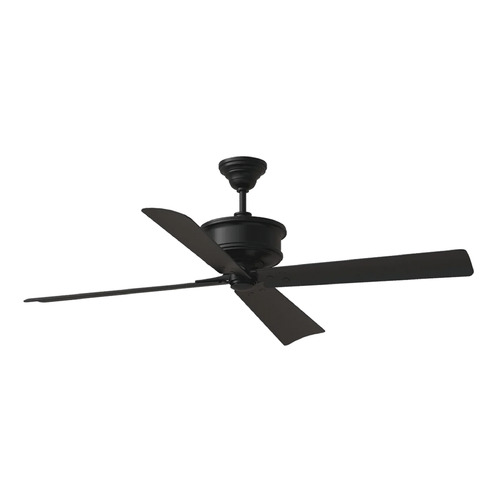 Visual Comfort Fan Collection Subway 56-Inch Fan in Midnight Black by Visual Comfort & Co Fans 4SBWR56MBK