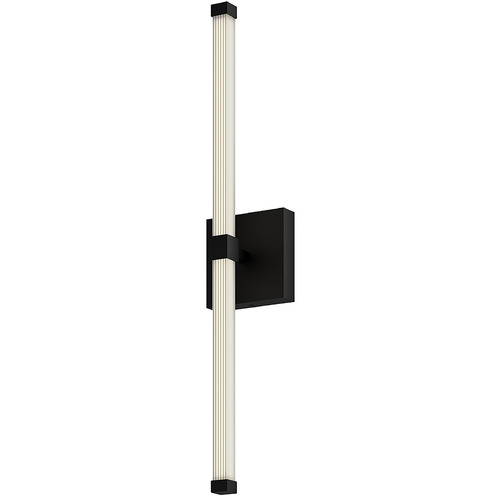 Blade Black LED Vertical Bathroom Light by Kuzco Lighting