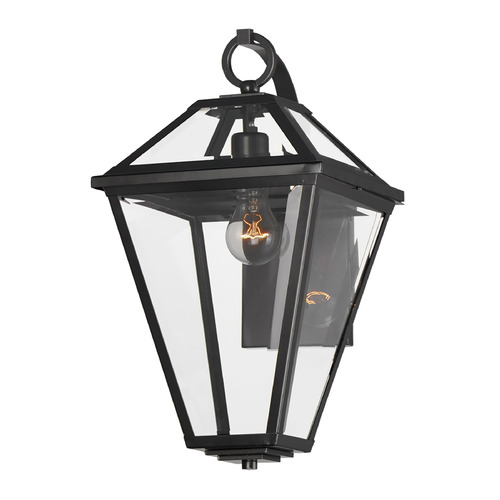 Prism Black Outdoor Wall Light by Maxim Lighting