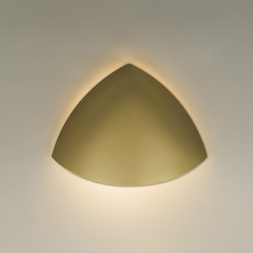 Besa Lighting Cirrus LED Outdoor Wall Light in Gold by Besa Lighting 2971GD-LED