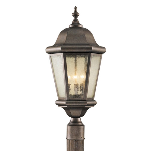 Generation Lighting Martinsville Post Light in Corinthian Bronze by Generation Lighting OL5907CB