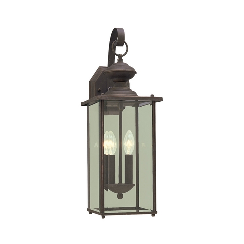 Jamestowne 20.25-Inch Outdoor Wall Light in Antique Bronze by Generation Lighting