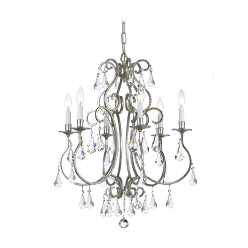 Ashton Crystal Chandelier in Gold by Crystorama Lighting