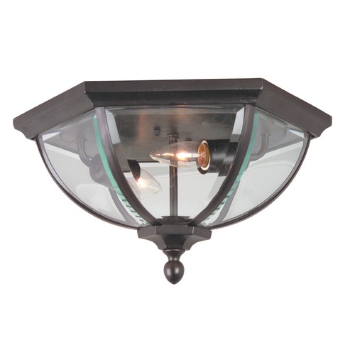 Britannia Oiled Bronze Flush Mount by Craftmade Lighting