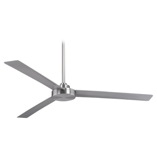 Roto XL 62-Inch Indoor Fan in Brushed Aluminum by Minka Aire