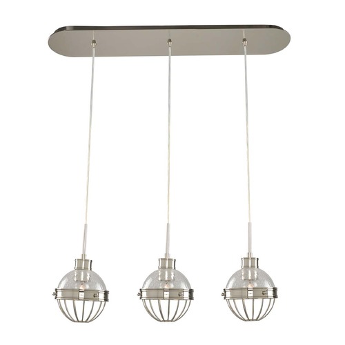 Kalco Lighting Montauk Polished Nickel Multi-Light Pendant by Kalco Lighting 311343PN