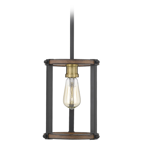 Z-Lite Kirkland Rustic Mahogany Mini Pendant by Z-Lite 472MPR-RM