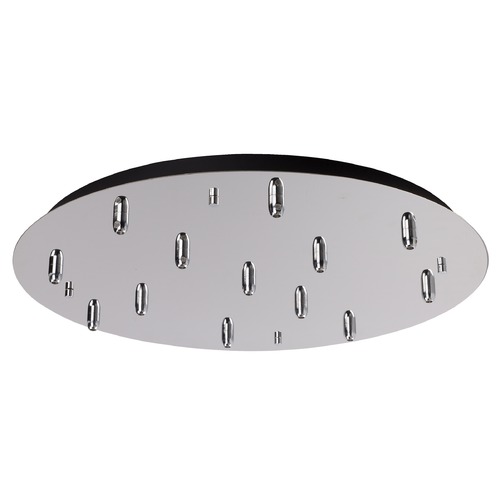 Kuzco Lighting Multi-Port Canopy Chrome Ceiling Adaptor by Kuzco Lighting CNP13AC-CH