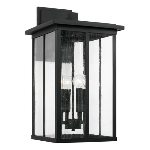 Barrett 21.50-Inch Black Outdoor Wall Light by HomePlace by Capital Lighting