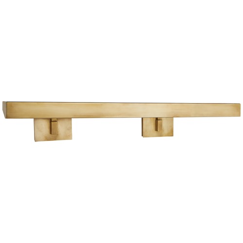 J. Randall Powers McClain 30-In Art Light in Brass by Visual Comfort Signature