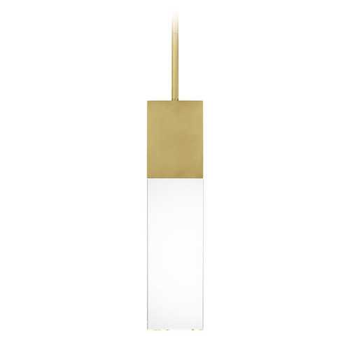 Kelly Wearstler Kulma 20-Inch LED Outdoor Wall Light in Brass by Visual Comfort Modern