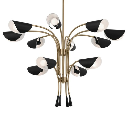 Arcus Champagne Bronze Chandelier by Kichler Lighting
