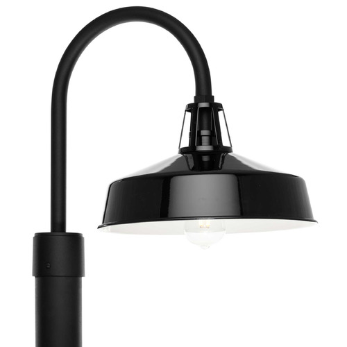 Progress Lighting Cedar Springs Gloss Black Post Light